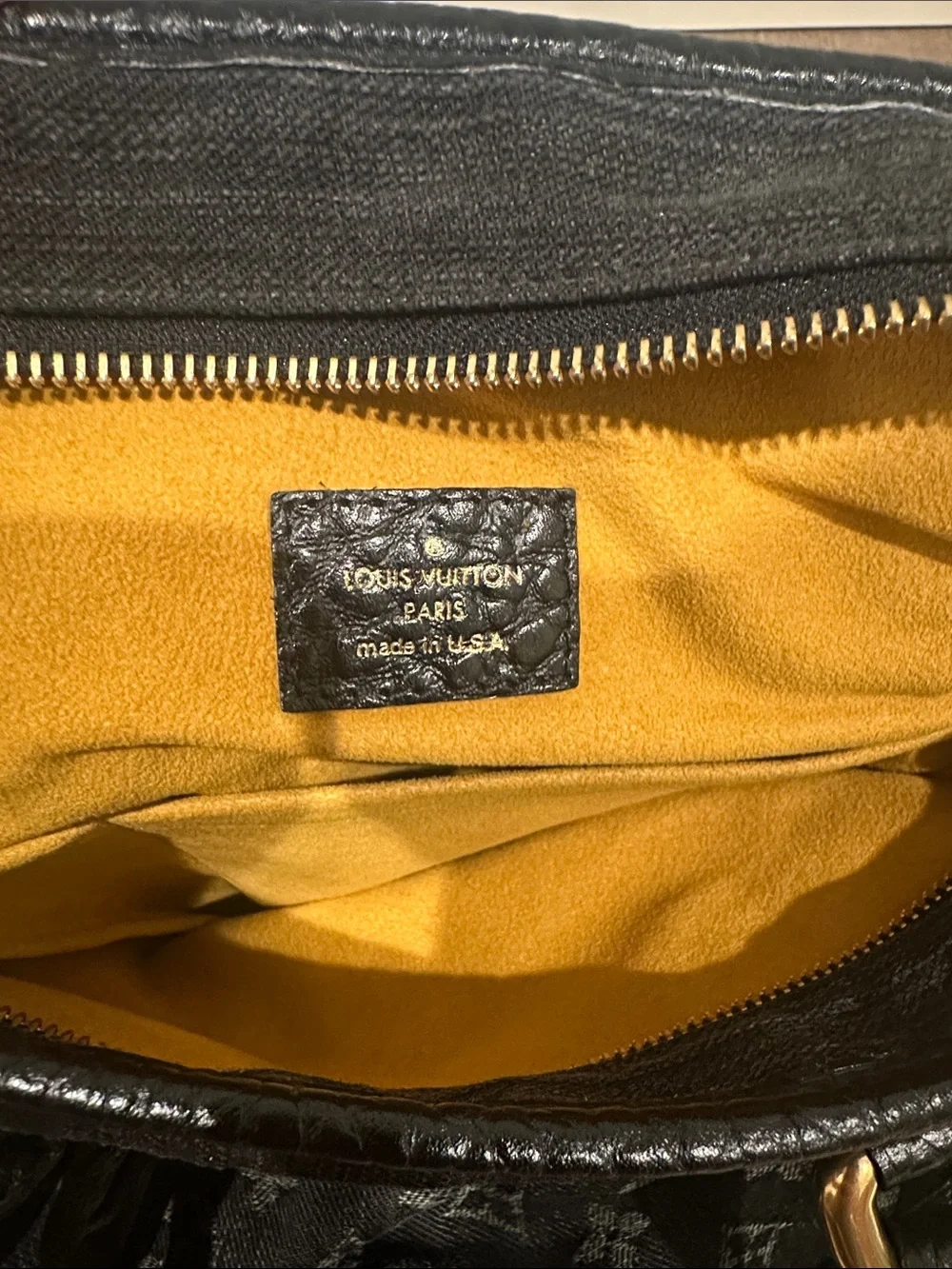 Louis Vuitton Black Denim Neo Cabby